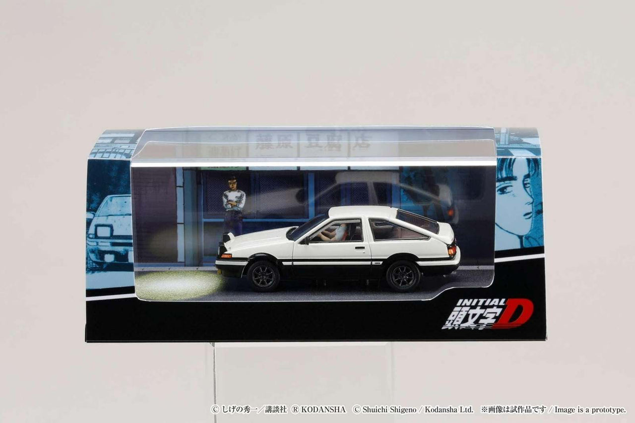 Hobby Japan 1:64 Initial D Toyota Sprinter Trueno GT APEX AE86