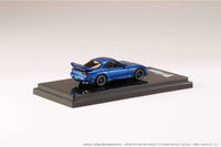 Thumbnail for Hobby Japan 1:64 Mazda RX-7 FD3S A-Spec Mazda Speed Blue