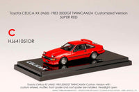 Thumbnail for Hobby Japan 1:64 Toyota Celica A60 1983 2000GT Customized Version Red