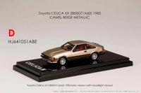 Thumbnail for Hobby Japan 1:64 Toyota Celica A60 1983 2800GT Beige Metallic
