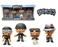 Thumbnail for Homies Figures 4.5″ Big Headz Series 1 Gift Set 4 pack