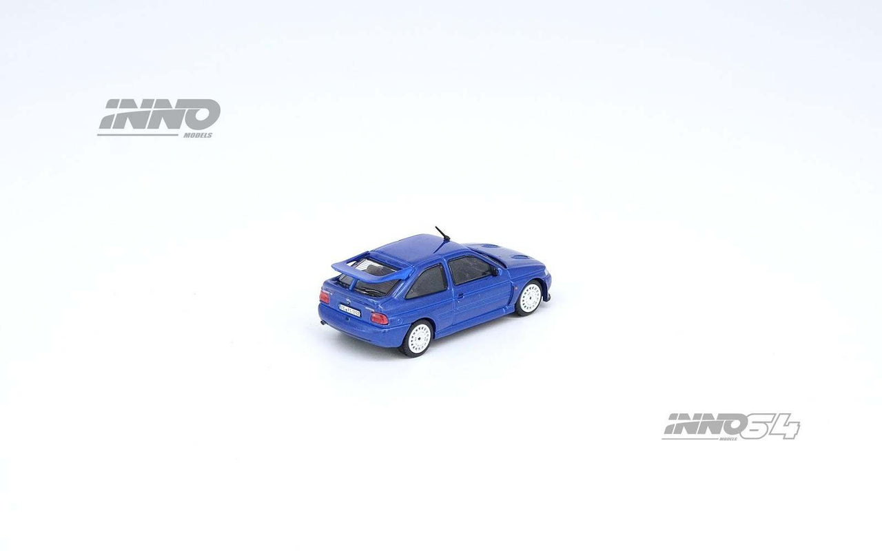 INNO64 1:64 Ford Escort RS Cosworth Blue w/ Oz Racing Wheels