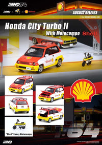 Thumbnail for INNO64 1:64 Honda City Turbo II w/ Motocompo Shell