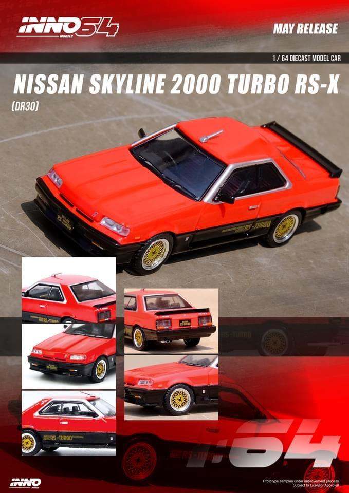 INNO64 1:64 Nissan Skyline 2000 Turbo RS-X