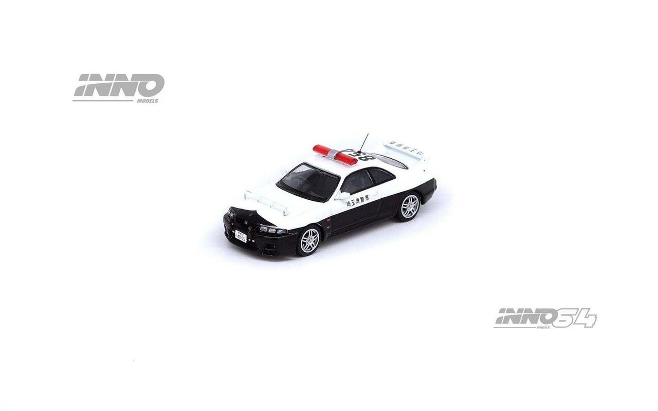 INNO64 1:64 Nissan Skyline R33 GT-R Japanese Police