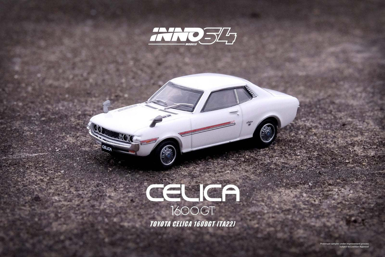 INNO64 1:64 Toyota Celica 1600GT TA22 White