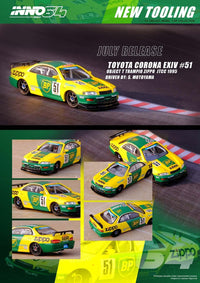 Thumbnail for INNO64 1:64 Toyota Corona EXIV #51 Object Trampio