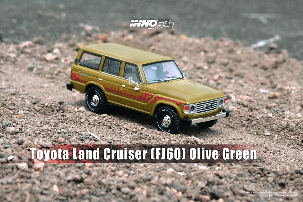 INNO64 1:64 Toyota Land Cruiser 60 Series Olive Green