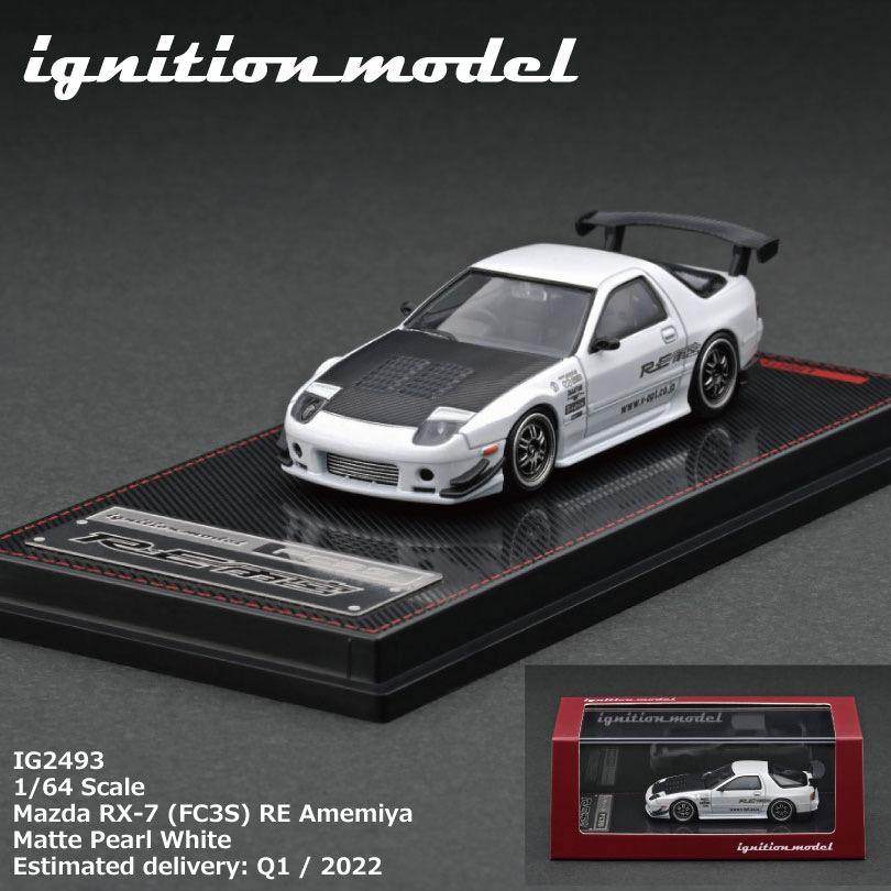 Ignition Model 1:64 Mazda RX-7 FC3S RE Amemiya White