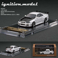 Thumbnail for Ignition Model 1:64 Nismo R34 GT-R R Tune White