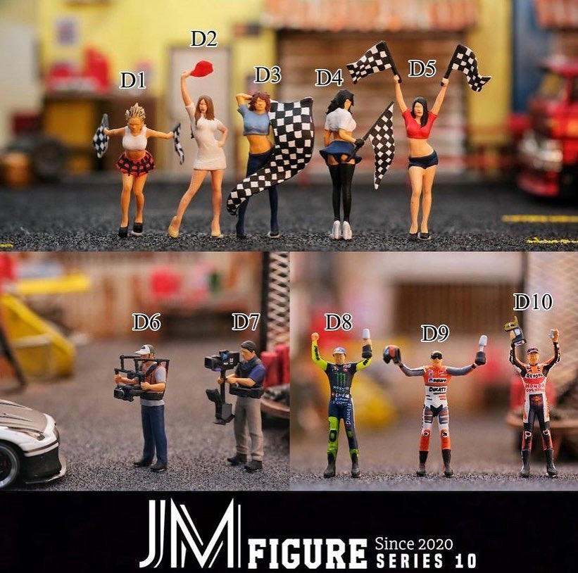 JMG Miniatures 1:64 JM Figure Series 10 D