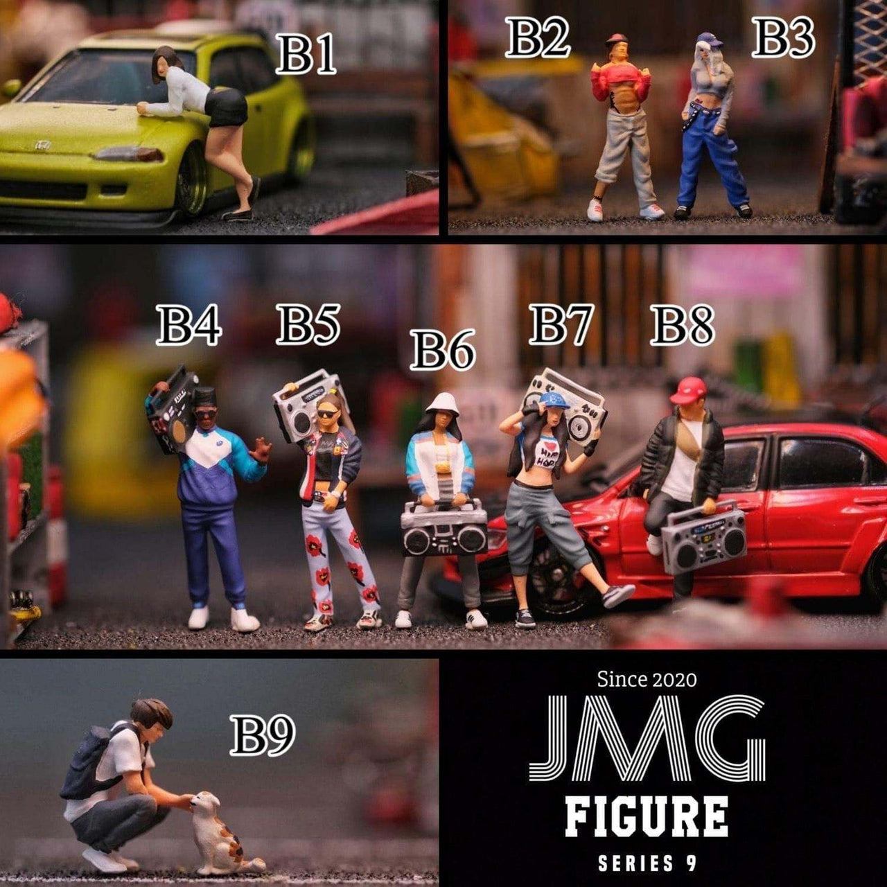 JMG Miniatures x 64 Scalecraft 1:64 Figures series 9 B