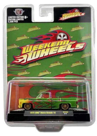 Thumbnail for M2 Machines 1:64 Weekend Of Wheels Exclusive 1975 GMC Sierra Grande 15 Gold Chase