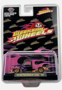 Thumbnail for M2 Machines 1:64 Weekend Of Wheels Exclusive 1976 GMC Sierra Grande 15 Custom Gold Chase