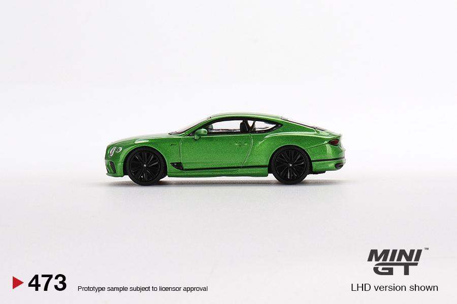 MINI GT 1:64 Bentley Continental GT Speed 2022 Apple Green