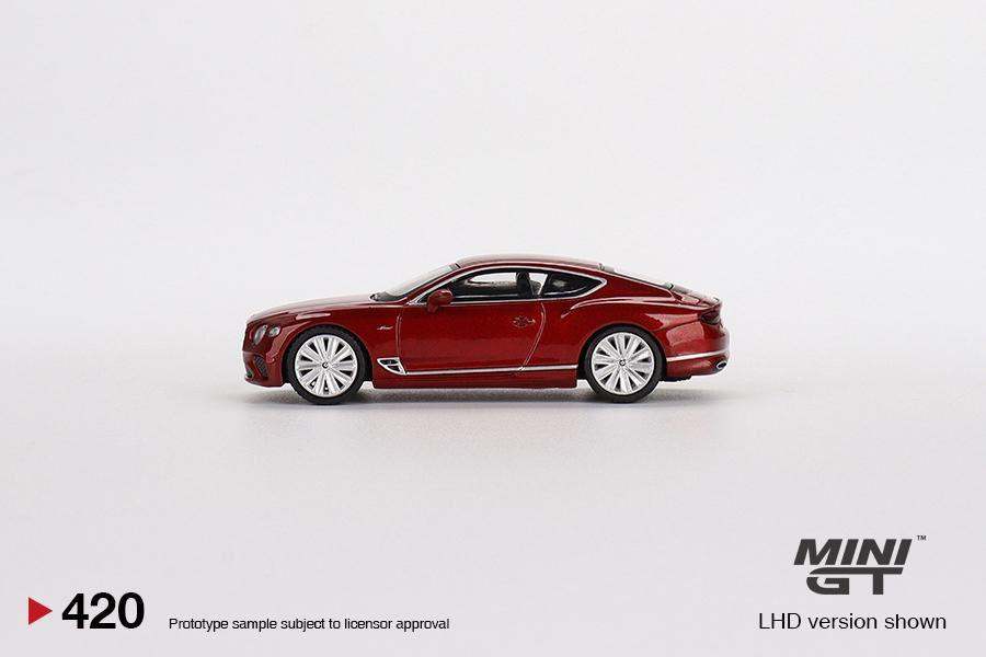 MINI GT 1:64 Bentley Continental GT Speed Candy Red