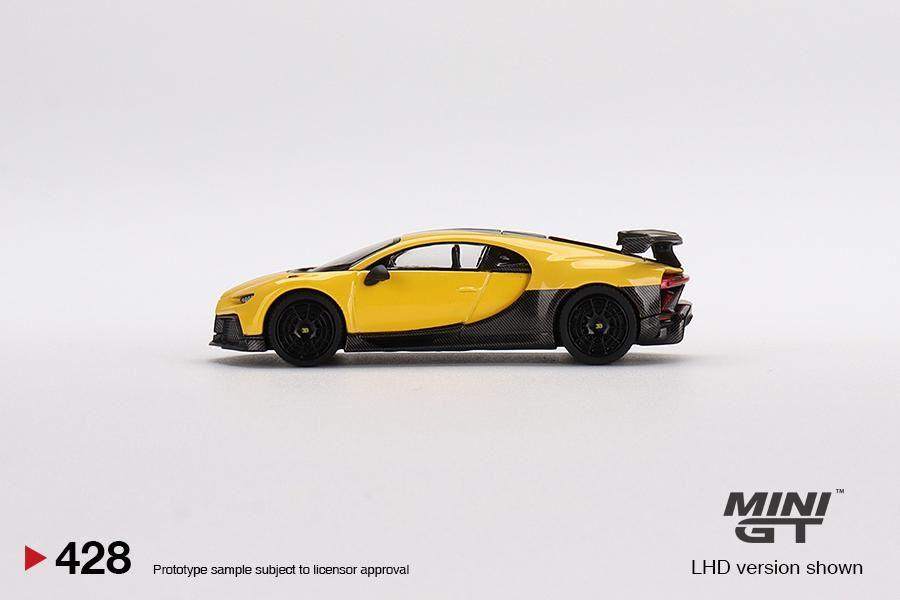 MINI GT 1:64 Bugatti Chiron Sport Yellow