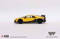 Thumbnail for MINI GT 1:64 Bugatti Chiron Sport Yellow