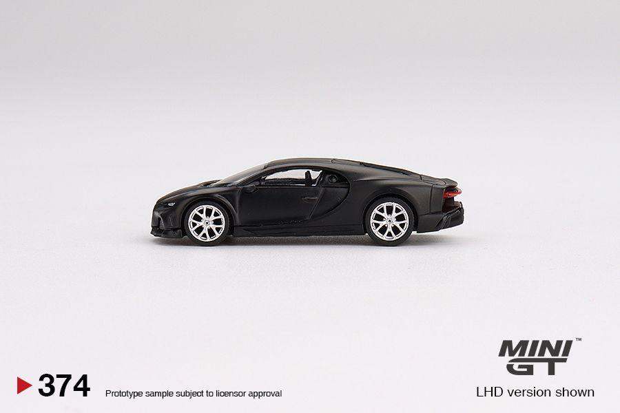 MINI GT 1:64 Bugatti Vision Super Sport 300+ Matte Black