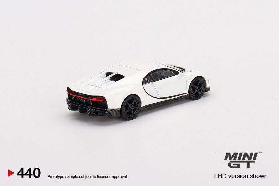 MINI GT 1:64 Bugatti Vision Super Sport White