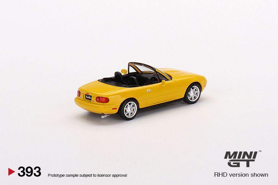 MINI GT 1:64 Eunos Roadster Classic Sunburst Yellow RHD