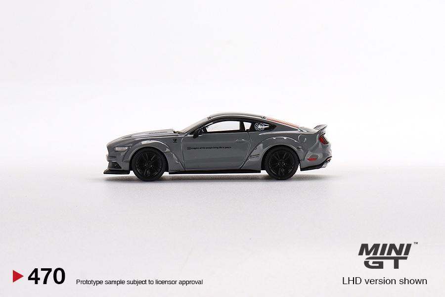 MINI GT 1:64 Ford Mustang GT LB-Works Grey