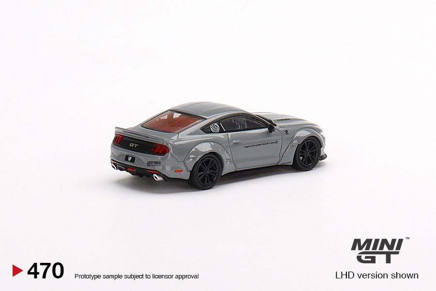MINI GT 1:64 Ford Mustang GT LB-Works Grey