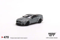 Thumbnail for MINI GT 1:64 Ford Mustang GT LB-Works Grey