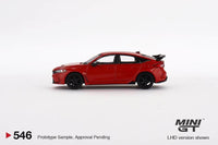 Thumbnail for MINI GT 1:64 Honda Civic Type R Rallye Red 2023 W/ Advan GT Wheel
