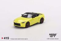 Thumbnail for MINI GT 1:64 NISSAN Fairlady Z Porto Spec 2023 Ikazuchi Yellow LHD