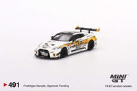 Thumbnail for MINI GT 1:64 Nissan LB-Silhouette WORKS GT 35GT-RR Ver.2LB Racing Formula Drift 2022