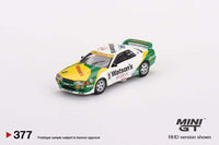 Thumbnail for MINI GT 1:64 Nissan Skyline GT-R R32 Gr.A #2 1991 Macau GP