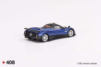Thumbnail for MINI GT 1:64 Pagani Zonda F Blu Argentina RHD