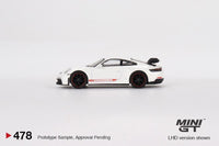 Thumbnail for MINI GT 1:64 Porsche 911 992 GT3 White