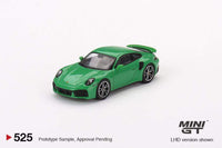 Thumbnail for MINI GT 1:64 Porsche 911 Turbo S Python Green
