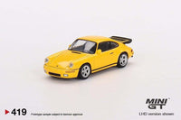 Thumbnail for MINI GT 1:64 Porsche RUF CTR Blossom Yellow MGT00419-LHD