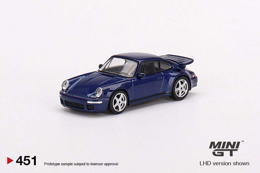 MINI GT 1:64 Porsche RUF CTR Dark Blue MGT00451-L