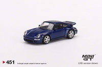 Thumbnail for MINI GT 1:64 Porsche RUF CTR Dark Blue MGT00451-L