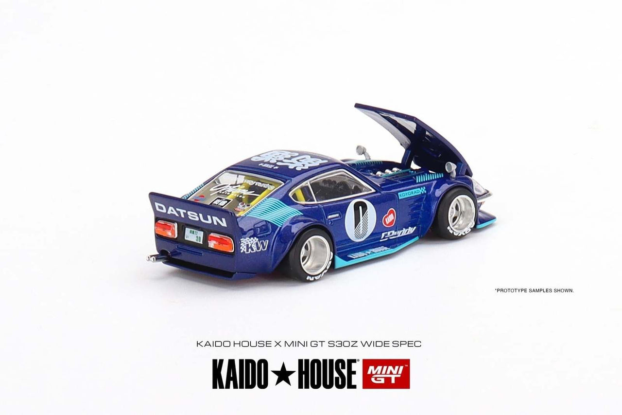 MINI GT x KaidoHouse 1:64 Datsun Fairlady Z Blue KHMG024