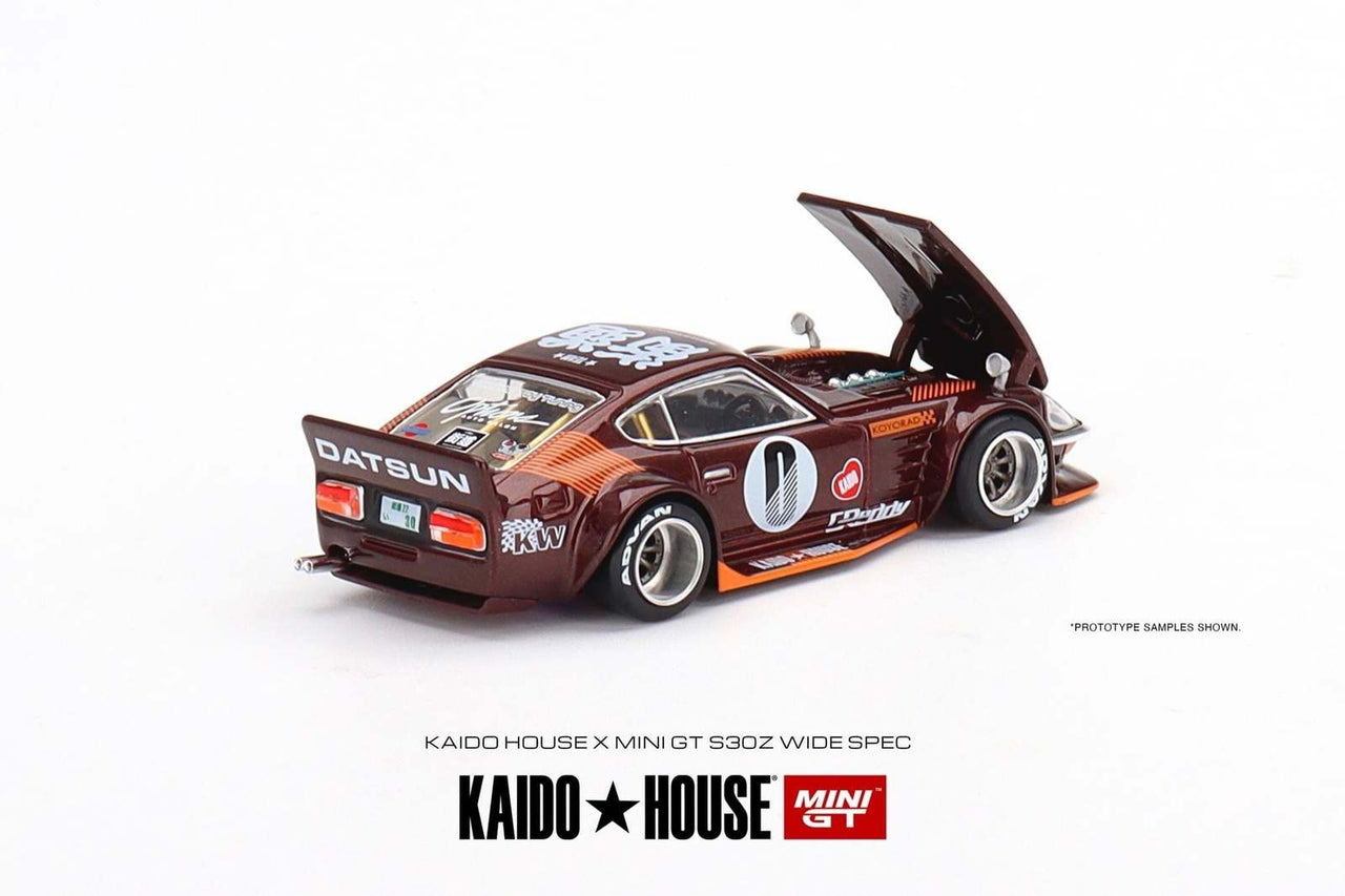 MINI GT x KaidoHouse 1:64 Datsun Fairlady Z Dark Red KHMG023