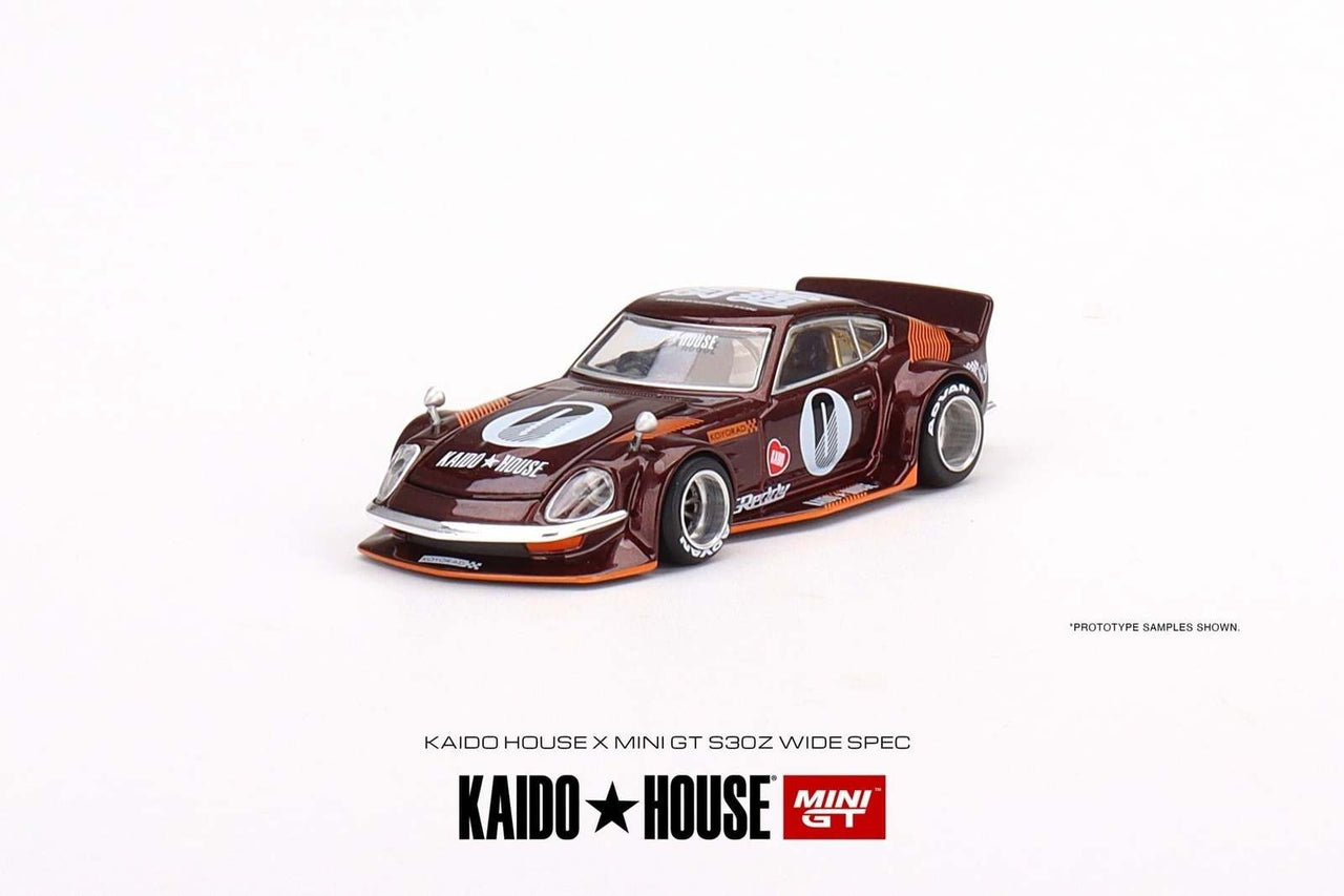 MINI GT x KaidoHouse 1:64 Datsun Fairlady Z Dark Red KHMG023