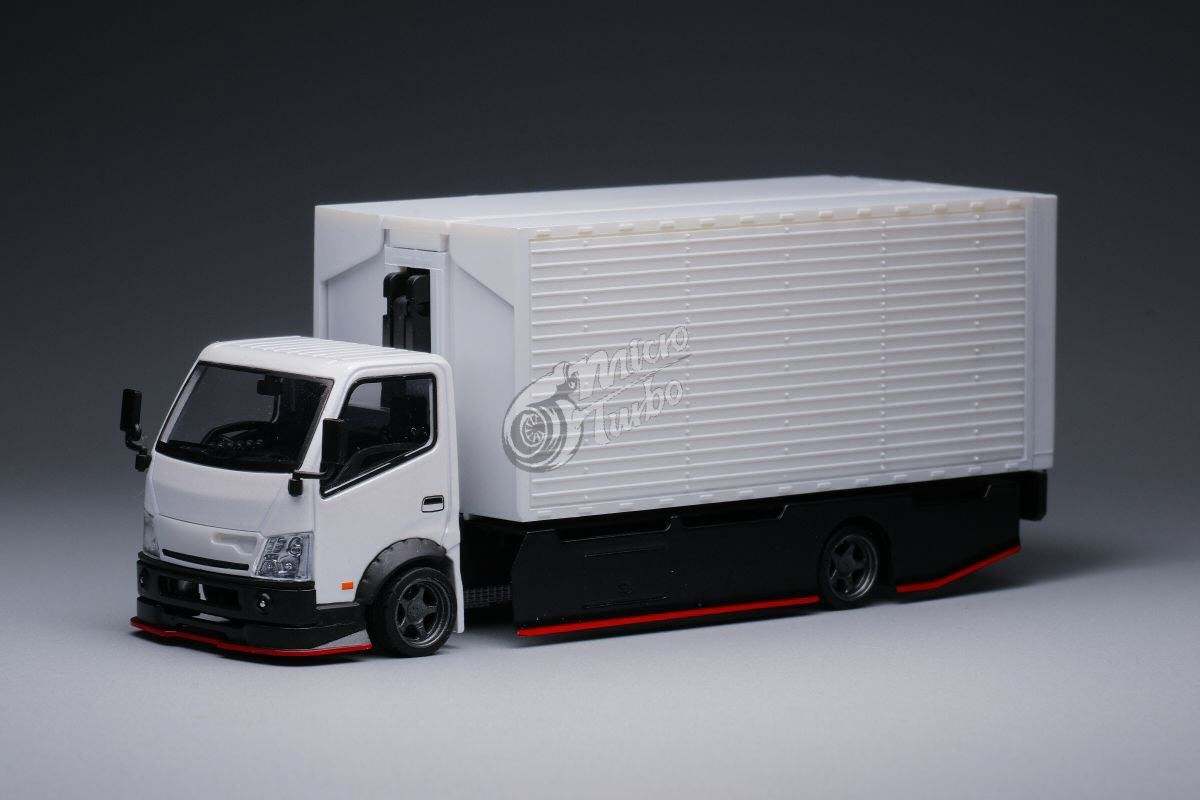 Micro Turbo 1:64 Elf White Wing Truck Limited 999pcs