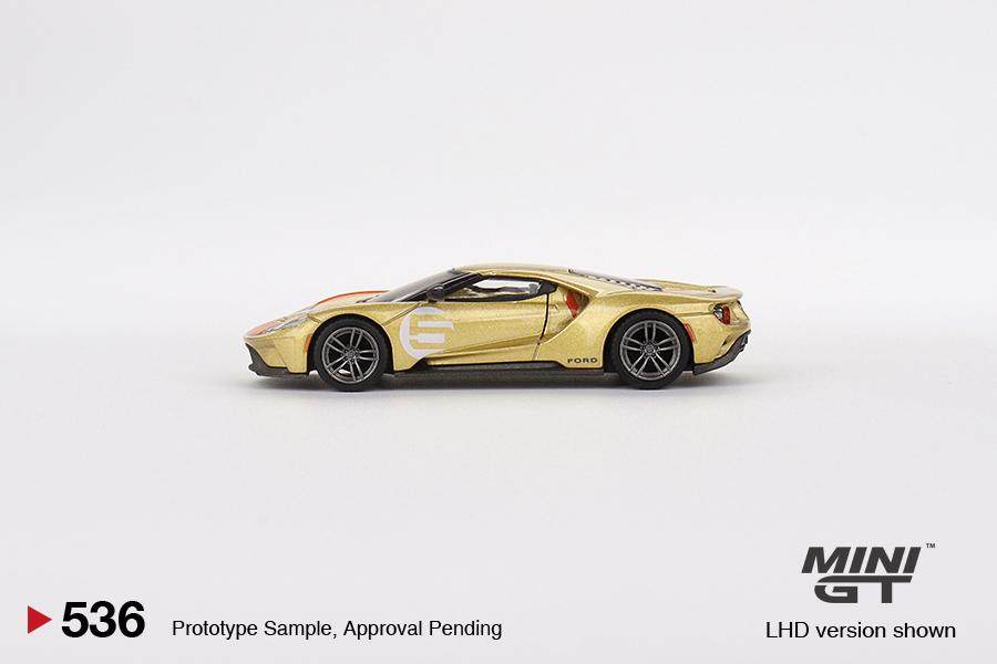 Mini GT 1:64 Ford GT Holman Moody Heritage Edition- Gold