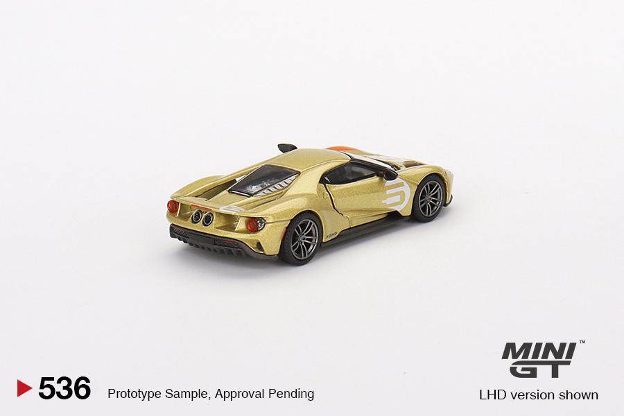 Mini GT 1:64 Ford GT Holman Moody Heritage Edition- Gold
