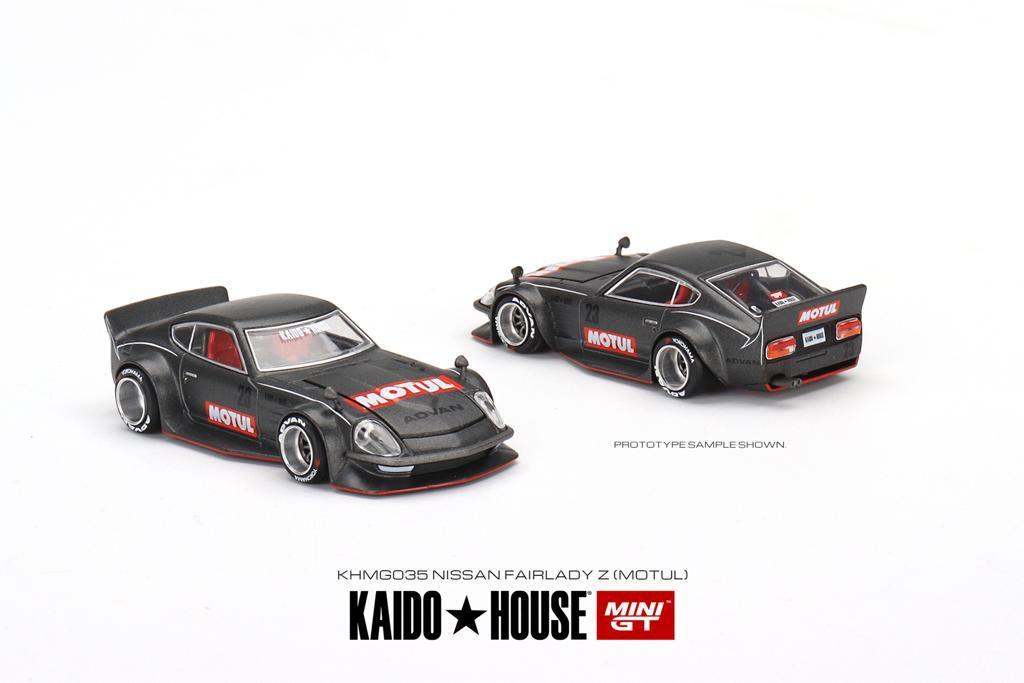 Mini GT x KaidoHouse 1:64 Datsun KAIDO Fairlady Z MOTUL Z V1 KHMG035