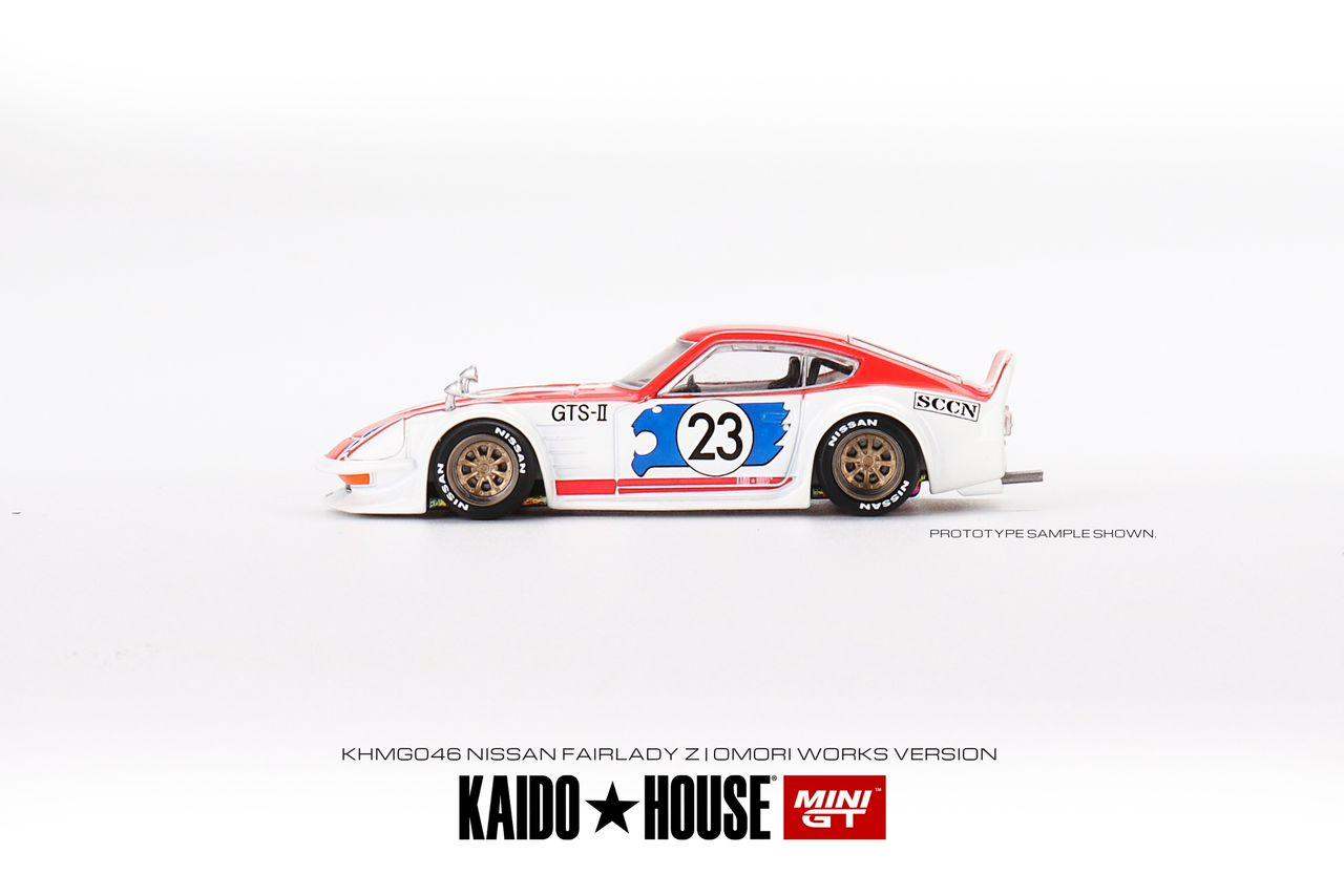 Mini GT x KaidoHouse 1:64 Nissan Fairlady Z Kaido GT Omori Works KHMG046