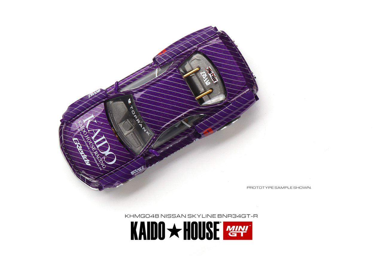 Kaido House x Mini GT Nissan Skyline GT-R R34 Kaido Works V1 KHMG048 1/64  CHASE. - Juicy Lucy's Steakhouse