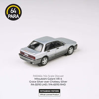 Thumbnail for PARA64 1:64 1988 Mitsubishi Galant VR-4 Grace Silver / Chateau Silver