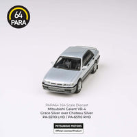 Thumbnail for PARA64 1:64 1988 Mitsubishi Galant VR-4 Grace Silver / Chateau Silver