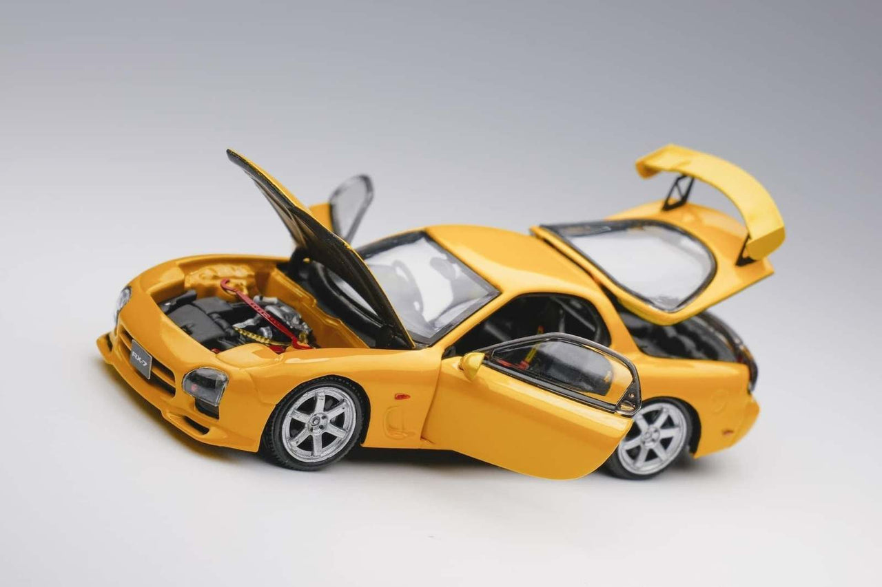 PGM 1:64 Mazda RX-7 FD3S Yellow